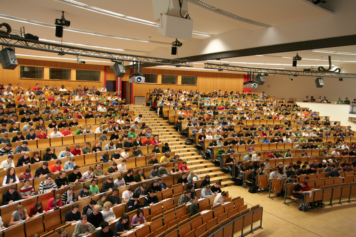 Vorlesung in Hörsaal