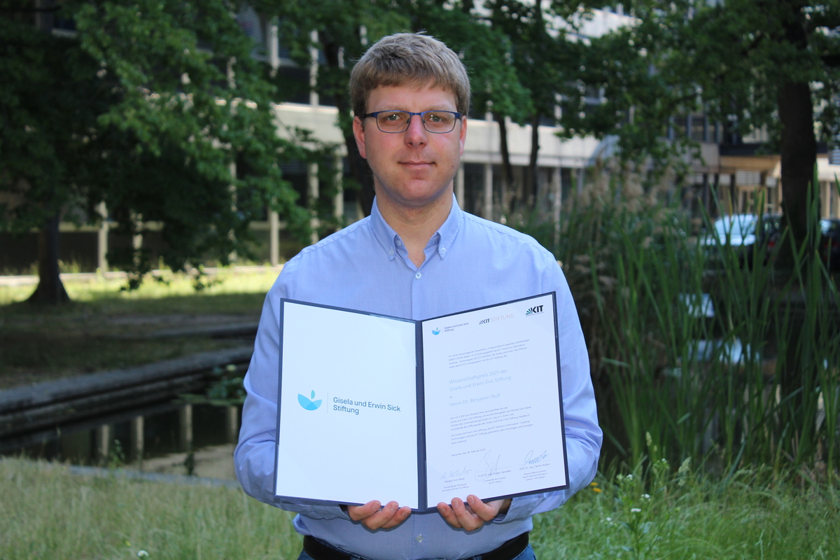 KIT - IHE - News - Wissenschaftspreis 2021 der Gisela und Erwin Sick ...